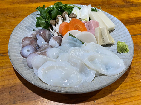 タコのしゃぶしゃぶ